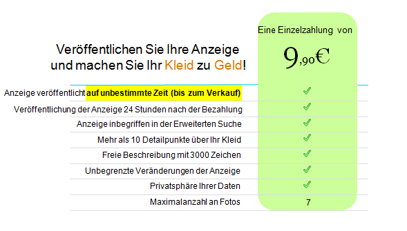 Brautkleid  verkaufen Brautkleid  verkaufen