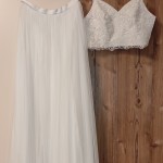 Zweiteiler-Tüllrock+Korsett von vorne