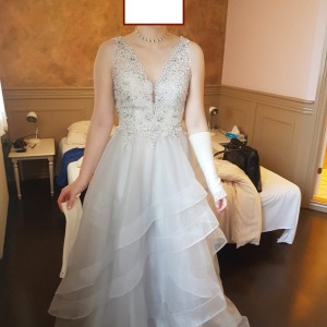 front wedding day