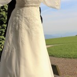 Brautkleid von vorne lang