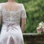 Brautkleid hinten nah_Hochzeit Brautkleid hinten nah_Hochzeit