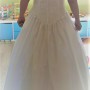 Kleid von hinten