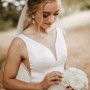 Nahaufnahme Brautkleid