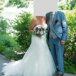 Brautkleid und Anzug